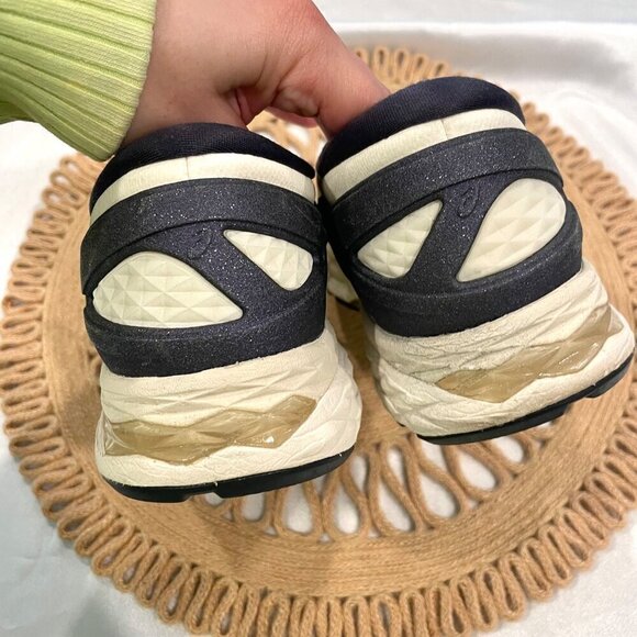 Asics MetaRun T8C9N-0101 Women White/Blue Sneakers Size 8.5 - Picture 8 of 12